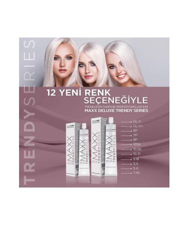 MAXX DELUXE Tube Cream Hair Dye 7.45 Intense Copper 60 Ml - Buy Online on GoSupps.com