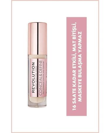 Revolution Conceal Define 16 Hour Matte Finish Concealer No: C2