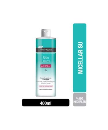 Neutrogena Skin Detox 3 Effect Micellar Water 400 ml