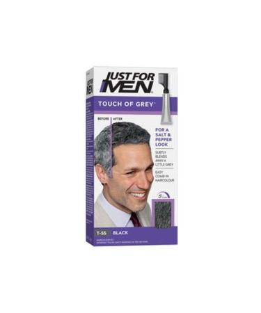 JUST For Men Touch of Grey Hair Dye Black T-55 ( 1 PIECE )