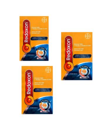 Redoxon Triple Effect 30 Effervescent Tablets 3 Pieces