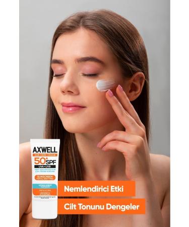AXWELL Spf 50+ Anti-Spot Moisturizing High Protection Sun Cream 50 ml - Buy Online on GoSupps.com