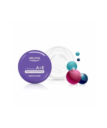 Aroma Vitamins A + E Revitalizing Face Cream 75 Ml - Buy Online on GoSupps.com