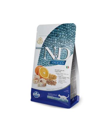 N & D Ocean Low Grain Cod & Orange Cat Food 5 Kg