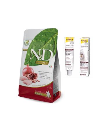 N & D Kitten Cat Food 5 kg + Gimcat Malt Soft Extra 20 gr