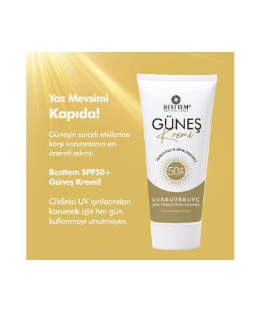 BESTTEM UVA and UVB Protection Sun Cream - Buy Online on GoSupps.com