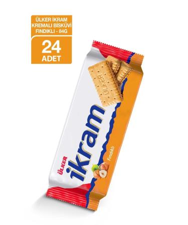 lker Ikram Creamy Hazelnut 84 Gr X 24 Pieces