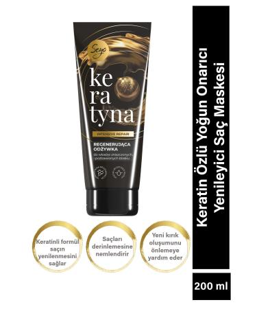 Seyo Keratin Essence Intensive Repairing Regenerating Hair Mask 200 ml