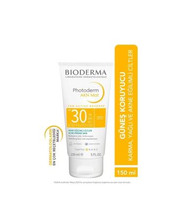 Bioderma Photoderm AKN Mat Spf 30 Anti-Acne Mattifying Sun Cream 150ml