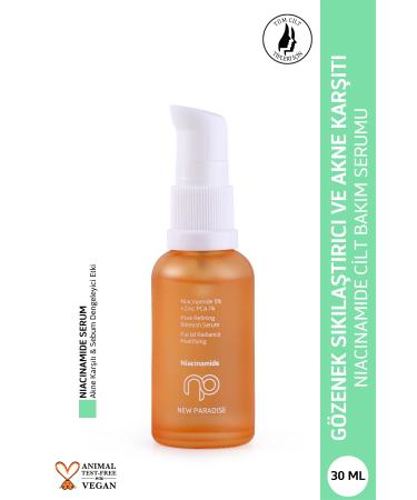 NEW PARADISE Anti-Acne and Anti-Blackhead Niacinamide Skin Care Serum 30 ml