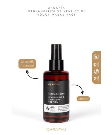 qaratau Organic Revitalizing Revitalizing and Renewing Body Massage Oil 100ml - Buy Online on GoSupps.com