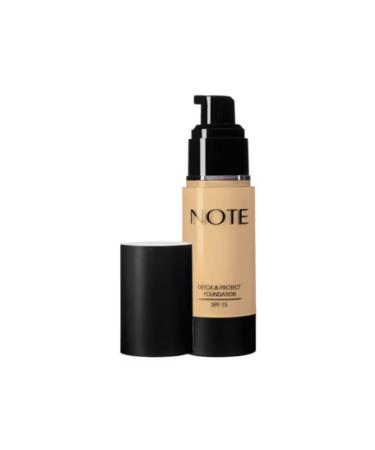 Note Cosmetics Detox Protect Foundation No: 02 Natural Beige