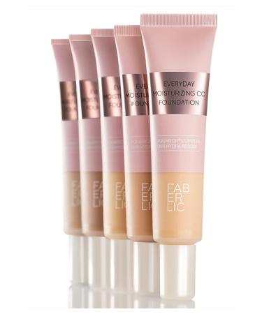 Faberlic Glam Team Moisturizing Foundation Every Day Vanilla Pink