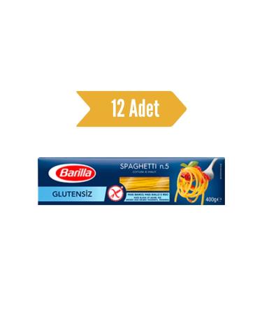 Barilla Gluten Free Spaghetti/ Gluten Free Spaghetti Pasta 400 gr 12 Pieces