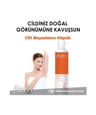 oneon express Whitening Cream Foam-Color Tone- Darkening - Non-Genital Area - Women & Men- 150ml