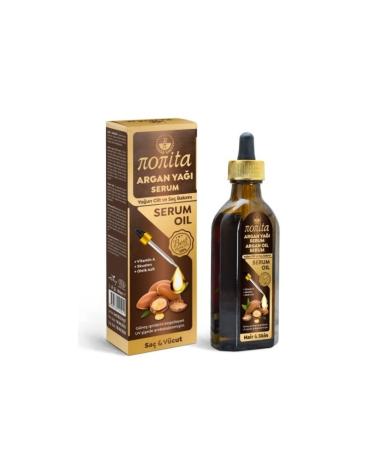 nonita Argan Oil Serum 100 ml (Intensive Skin and Hair Care)
