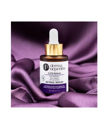 Derma Nepenthe Retinol Night Serum 30 ml - Anti-Aging Anti-Wrinkle Repairing - Buy Online on GoSupps.com