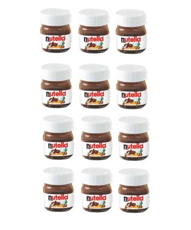 Nutella Cocoa Hazelnut Cream 25 Gr 12 Pieces