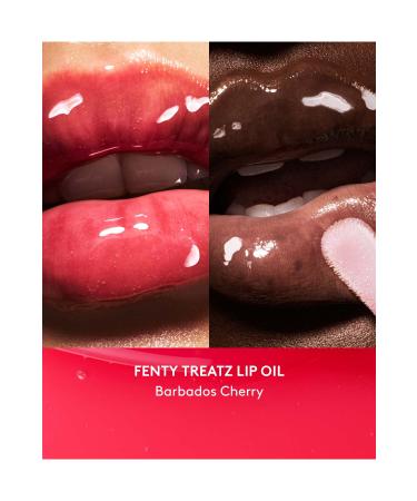 FENTY BEAUTY Fenty Treatz - Melon & Cherry Flavored Intense Moisturizing Lip Oil with Jojoba Oil 5.6ML - Buy Online on GoSupps.com