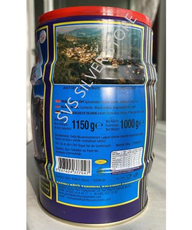 Kat rl Olive Gemlik Kat rl Village Breakfast Black Olives 3 Pieces 1 Kg - Buy Online on GoSupps.com