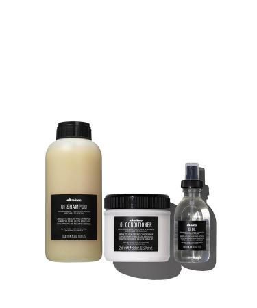 Davines OI Sulfate-Free Paraben-Free Care Shampoo for All Hair Types 1000ml ASD223