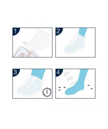 Bee Beauty Sock Type Peeling Effect Peelable Foot Mask (1 PAIR) - Buy Online on GoSupps.com