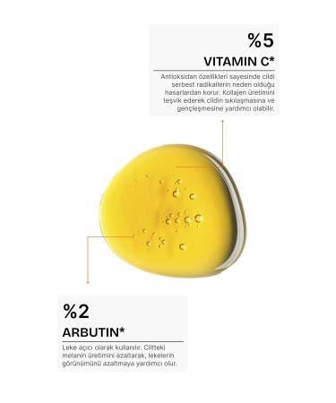 CLARNA Vitamin C Brightening and Tone Equalizing Care Serum 5% Vitamin C & 2% Arbutin 30 ml - Buy Online on GoSupps.com