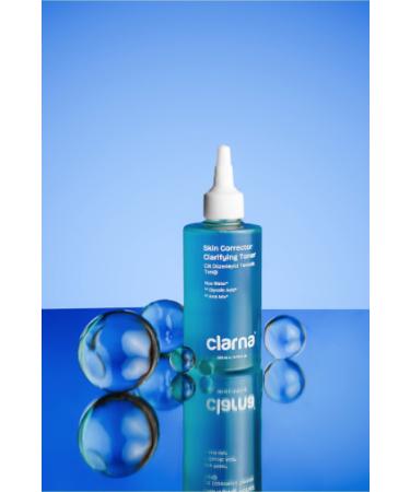 CLARNA Skin Conditioner Cleansing Glycolic Acid Toner for Combination Skin Vitamin B5 & Vitamin C 200 ml