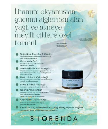 Biorenda Purifying Facial Cleanser for Oily and Acne Prone Skin (OIL-BASED) 50 ml - Buy Online on GoSupps.com