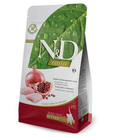 N & D Prime Kitten Grain-Free Chicken and Pomegranate Kitten Food 5 kg