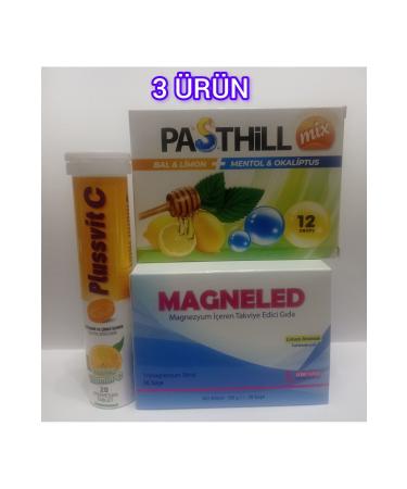 LedaPharma PASTHILL MIX+Magnesium+VITAMINE C EFERVESIVE