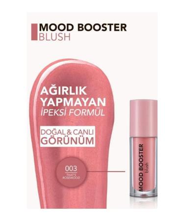 Flormar Mood Booster Intensely Pigmented & Naturally Shining Liquid Blush / Special Tip Applicator - Buy Online on GoSupps.com