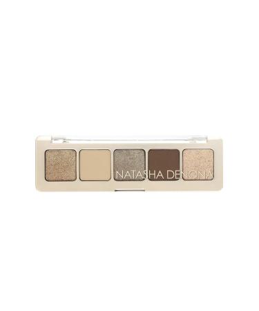 Natasha Denona Mini Glam Palette Matte Metallic 5-Pack Eyeshadow Palette 4gr Travel Size