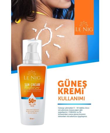 LE NIG Sun Cream High Uva/uvb Protection Spf 50 125ml - Buy Online on GoSupps.com