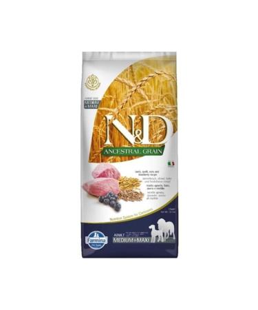 N & D Unsallar Petshop - Low Grain Medium&maxi Adult - Lamb & Blackberry 12kg