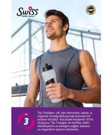 SWISS Bork Multi Collagen Powder 330 gr Multivitamin Rich Food Supplement Type 1-2-3 - Buy Online on GoSupps.com