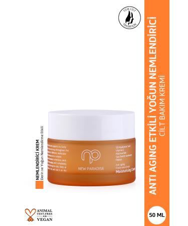 NEW PARADISE Moisturising Intensive Moisturising Cream Brightening Skin Tone Equalizer 50 ml