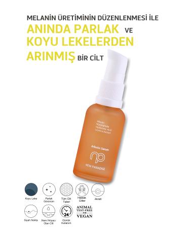 NEW PARADISE Anti-Stain Skin Tone Equalizing Arbutin Skin Care Serum 30 ml - Buy Online on GoSupps.com