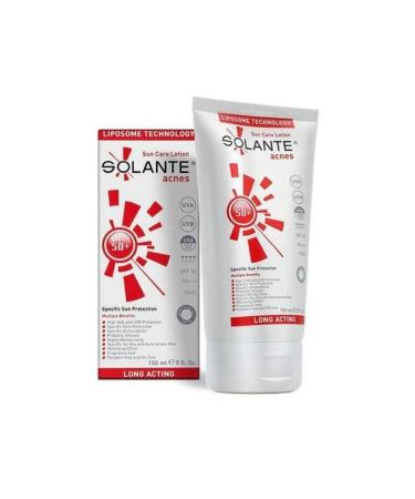 Solante Acnes Spf 50+ 150 Ml Sun Cream (For Oily and Acne Prone Skin)