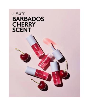 FENTY BEAUTY Fenty Treatz - Melon & Cherry Flavored Intense Moisturizing Lip Oil with Jojoba Oil 5.6ML - Buy Online on GoSupps.com