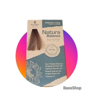 NATURABALANCE Ammonia-Free Hair Dye 8 Light Blonde