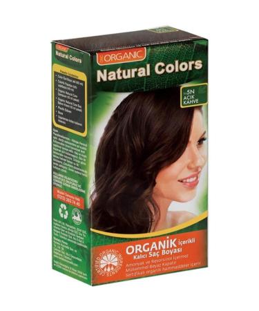 Organic Natural Colors 5n Light Brown Organic Hair Dye