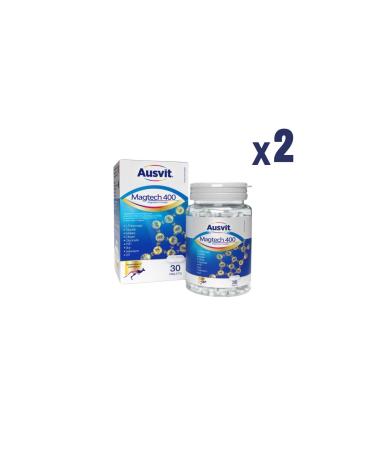 Ausvit Magtech 400 - Two boxes - Magnesium Containing Supplementary Food