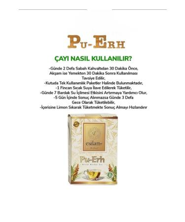 ES LAM Pu-erh Herbal Slimming Support Tea 2 Piece Set - Buy Online on GoSupps.com