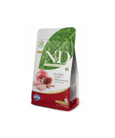 N & D Chicken and Pomegranate Grain Free Kitten Cat Food 5kg