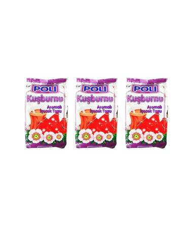 POLY POWDER DRINK Rosehip Flavored Drink Powder 3x300 Grams