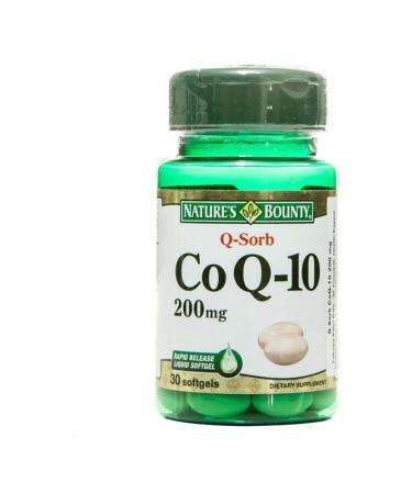 Nature's Bounty Coq-10 Plus (q-sorb) 200 Mg 30 Capsules