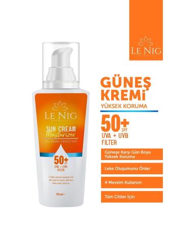 LE NIG Sun Cream High Uva/uvb Protection Spf 50 125ml