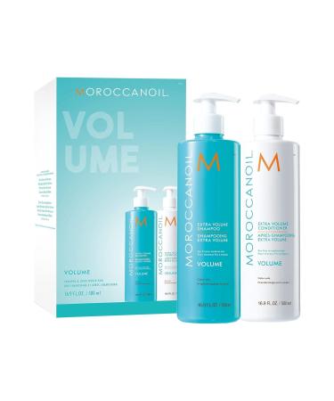 Moroccanoil Extra Volume Shampoo and Conditioner Bundle (500ml + 500ml) 1BEAUTYSECRETS