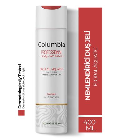 Columbia Floral Aquatic Moisturizing and Nourishing Mystical Scented Shower Gel 400 ml